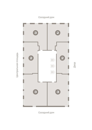 
  Продается 3-комн. квартира, 108.6 м², ЖК Европейский берег, дом 45
. Фото 1.