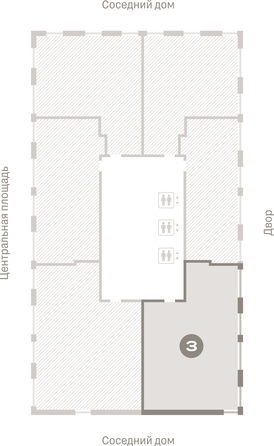 
  Продается 3-комн. квартира 108.6 м², в ЖК Европейский берег, дом 45. Фото 3.