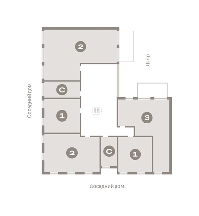 
  Продается 1-комн. квартира, 45.83 м², ЖК Европейский берег, дом 45
. Фото 1.