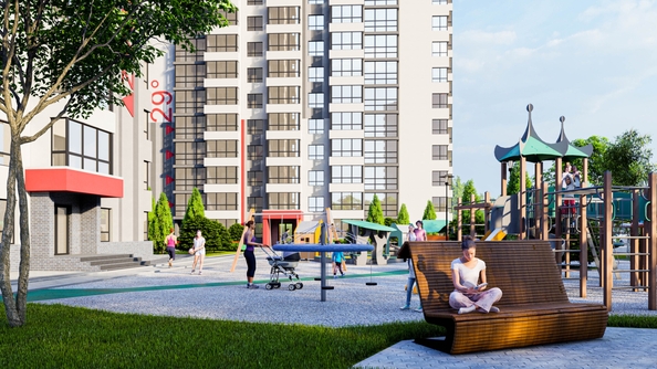 
  Продается 1-комн. квартира, 25.7 м², ЖК Азимут, дом 4
. Фото 9.