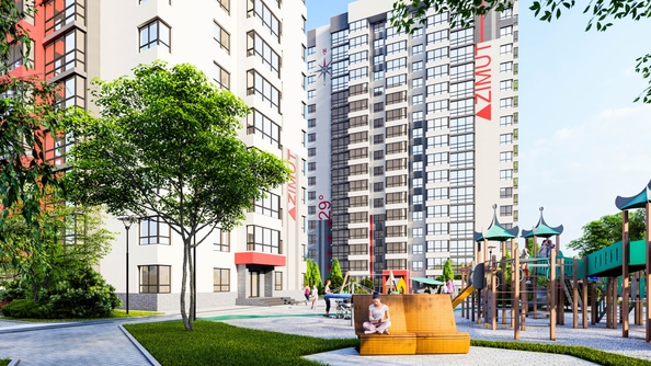 
  Продается 1-комн. квартира, 25.7 м², ЖК Азимут, дом 4
. Фото 13.