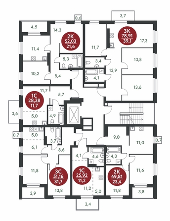 
  Продается студия, 28.38 м², ЖК Скандинавские кварталы, дом 1
. Фото 1.