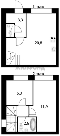 
  Продается 2-комн. квартира, 48.3 м², Березовая (Ключевой жилмассив тер) ул, д. 2
. Фото 7.