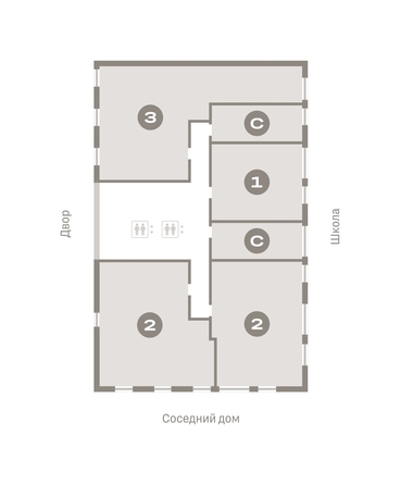 
  Продается студия, 24.37 м², ЖК Европейский берег, дом 45
. Фото 1.