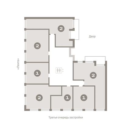 
  Продается 2-комн. квартира, 95.06 м², ЖК Европейский берег, дом 48
. Фото 1.