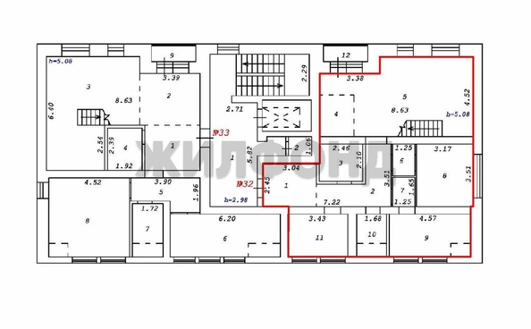 
  Продается 4-комн. квартира, 104.4 м², ЖК Онега, дом 9
. Фото 49.