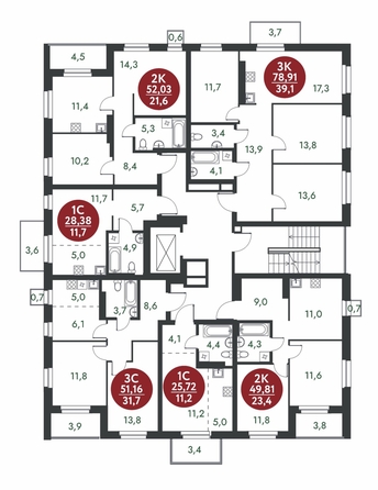 
  Продается 2-комн. квартира, 52.03 м², ЖК Скандинавские кварталы, дом 1
. Фото 1.