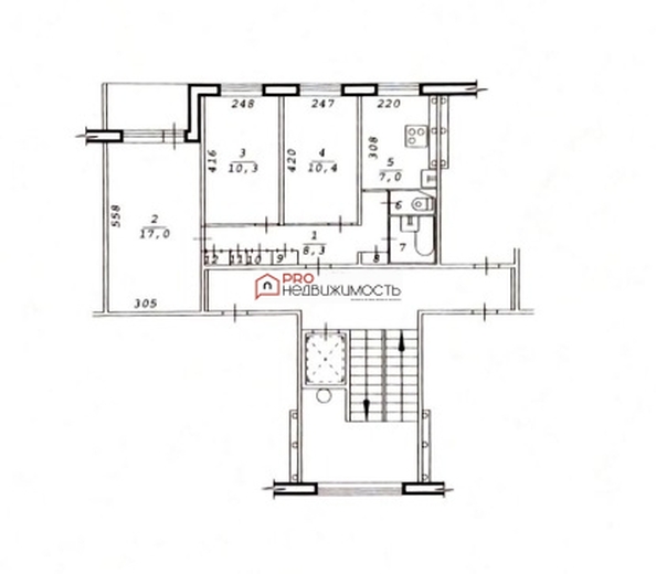 
  Продается 3-комн. квартира, 57.8 м², Вилюйская ул, д. 24
. Фото 18.