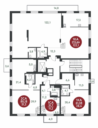 
  Продается студия, 31.7 м², ЖК Скандинавские кварталы, дом 1
. Фото 1.