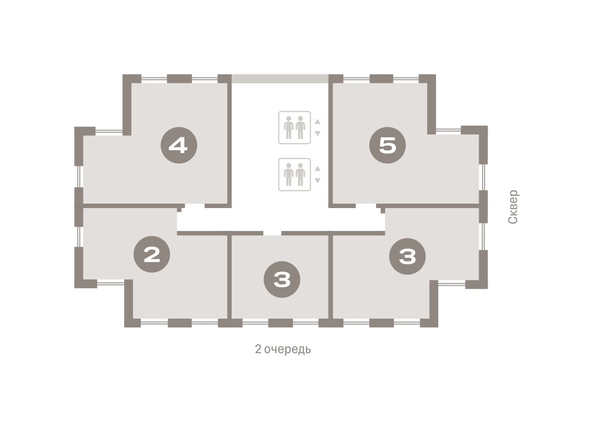 
  Продается 3-комн. квартира, 127.69 м², ЖК Авиатор, дом 3
. Фото 6.