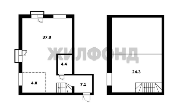 
  Продается 4-комн. квартира, 79.6 м², Альпийский кв-л (Светлый мкр-н), д. 3
. Фото 14.
