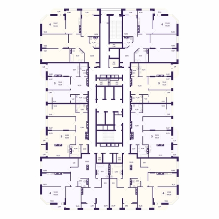 
  Продается 3-комн. квартира, 73.24 м², ЖК Астон. Шесть звёзд, 1
. Фото 1.
