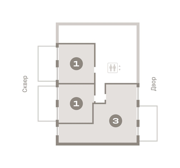 
  Продается 1-комн. квартира, 57.31 м², ЖК Пшеница, дом 4
. Фото 12.