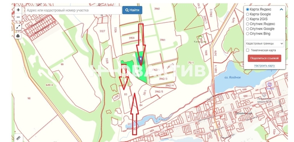 
  Продается земельный участок, 1279 соток, станция Мочище
. Фото 7.