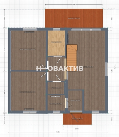 
  Продается дом, 153 м², коттеджный поселок Мира Деревня
. Фото 30.