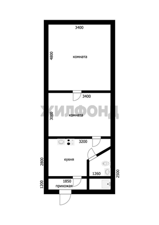 
  Продается 1-комн. квартира, 25.8 м², Бронная ул, д. 9
. Фото 9.
