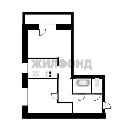 
  Продается 2-комн. квартира, 56 м², Виталия Потылицына ул, д. 11/3
. Фото 13.