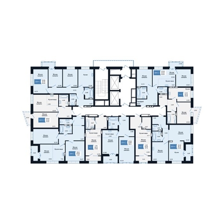 
  Продается 1-комн. квартира, 36.86 м², ЖК Салют, дом 2
. Фото 1.