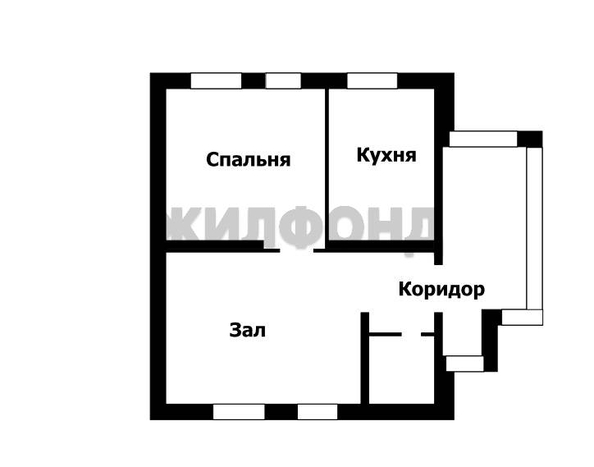
  Продается дом, 31 м², рабочий поселок Коченево
. Фото 7.