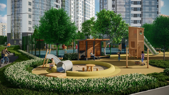 
  Продается 2-комн. квартира, 44.7 м², ЖК Никольский парк, дом 6
. Фото 25.