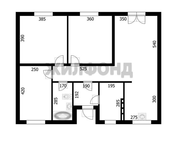 
  Продается дом, 85 м², рабочий поселок Ордынское
. Фото 11.