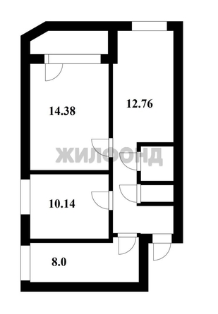 
  Продается 3-комн. квартира 54.8 м². Фото 5.
