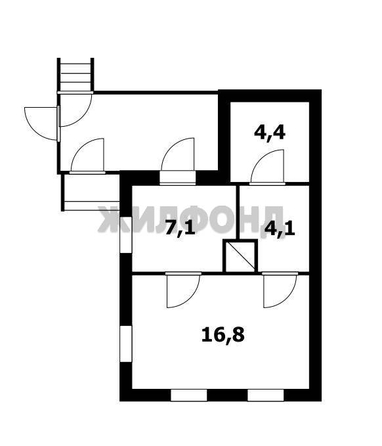 
  Продается дом, 33 м², Новосибирск
. Фото 22.