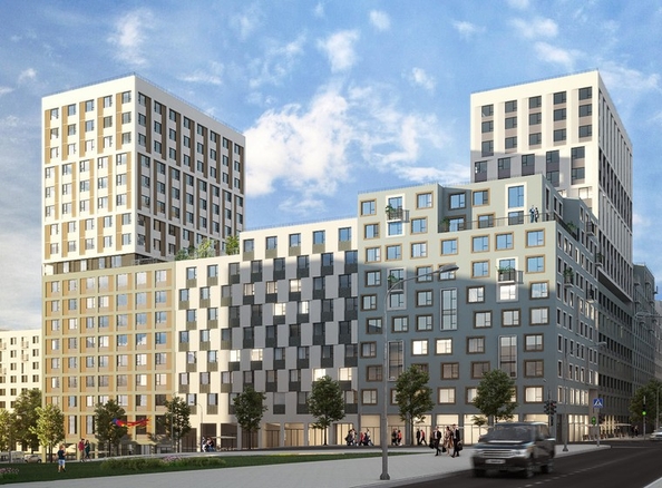 
  Продается студия, 33.6 м², ЖК Лебедевский квартал, дом 1
. Фото 4.