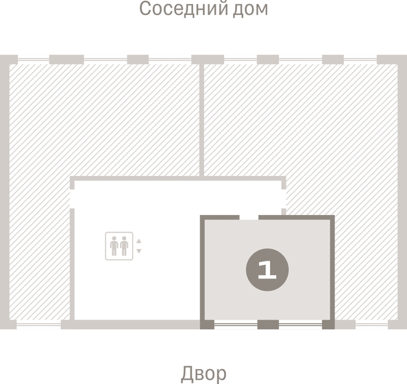 
  Продается 1-комн. квартира, 34.8 м², ЖК Лебедевский квартал, дом 1
. Фото 3.