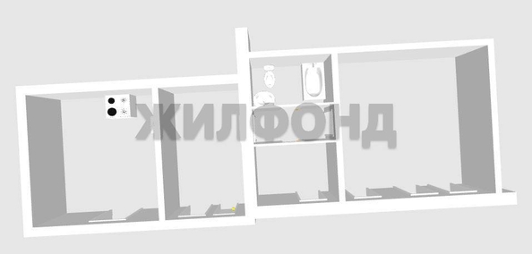 
  Продается 3-комн. квартира, 63.4 м², Титова ул, д. 1
. Фото 25.