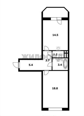 
  Продается 1-комн. квартира, 50 м², Рябиновая ул, д. 10
. Фото 9.