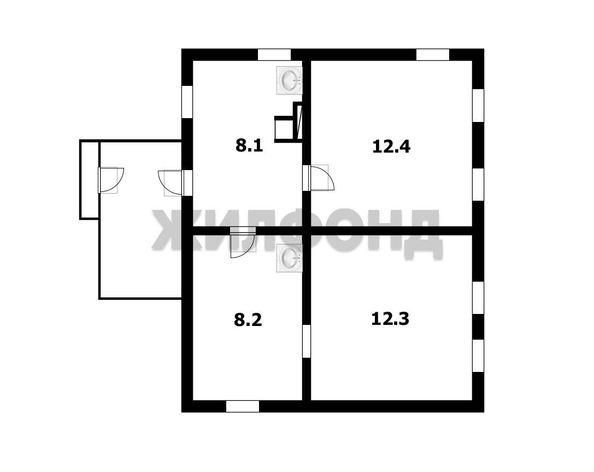 
  Продается дом, 41 м², Новосибирск
. Фото 4.