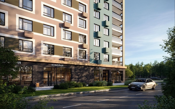 
  Продается студия, 29.76 м², ЖК Базилик, дом 1
. Фото 2.