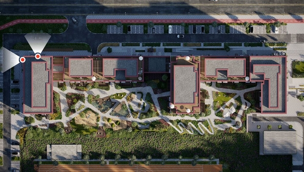 
  Продается 3-комн. квартира, 106.2 м², ЖК Европейский берег, дом 44
. Фото 1.