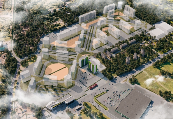 
  Продается 2-комн. квартира, 53.7 м², ЖК Эко-квартал на Кедровой, дом 4
. Фото 1.