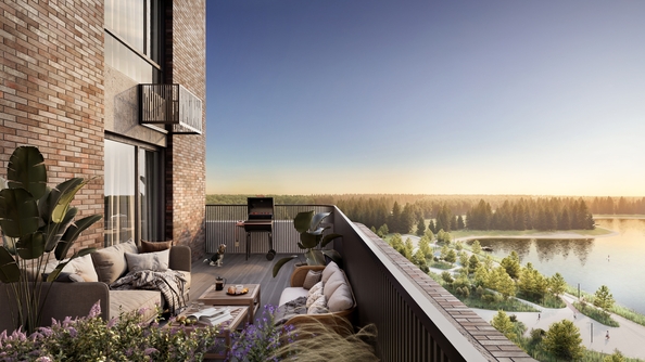 
  Продается 2-комн. квартира, 41.42 м², ЖК Страна.Береговая
. Фото 6.