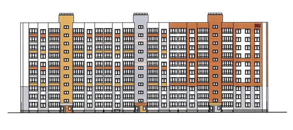 
  Продается 4-комн. квартира, 84.4 м², ЖК Кольца, дом 12а
. Фото 3.