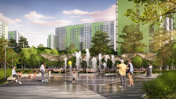 
  Продается 2-комн. квартира, 53.9 м², ЖК Эко-квартал на Кедровой, д 3 сек 1
. Фото 6.