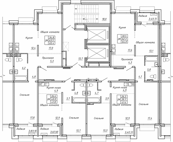 
  Продается 2-комн. квартира, 65.4 м², ЖК Гренландия, Лес дом №5
. Фото 1.