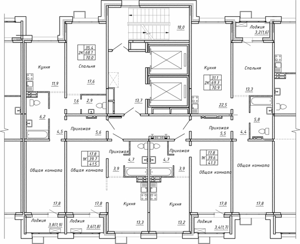
  Продается 2-комн. квартира, 70 м², ЖК Гренландия, Лес дом №5
. Фото 1.