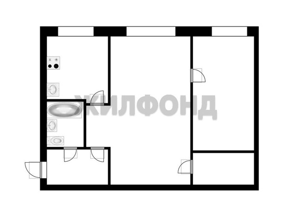 
  Продается 2-комн. квартира 39.9 м². Фото 11.
