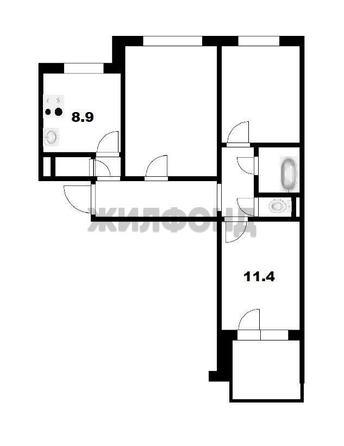 
  Продается комната 11.4 м². Фото 2.
