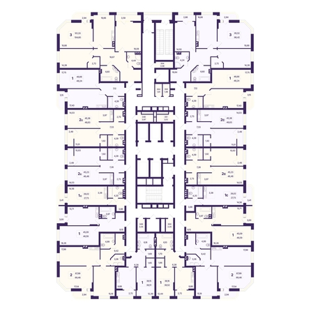
  Продается 1-комн. квартира 46.48 м², в ЖК Астон. Шесть звёзд, 1. Фото 1.
