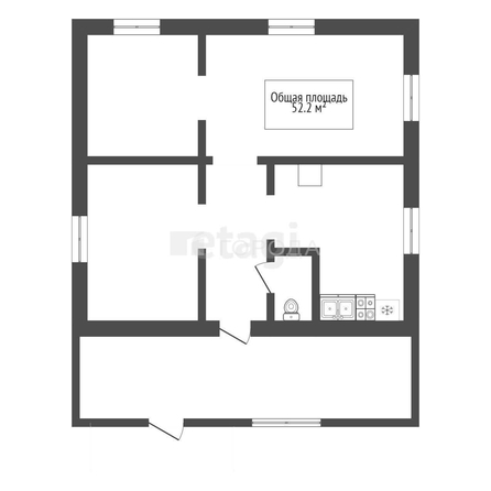 
  Продается коттедж 52.2 м². Фото 24.