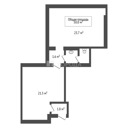 
  Сдается универсальное помещение 50 м². Фото 24.
