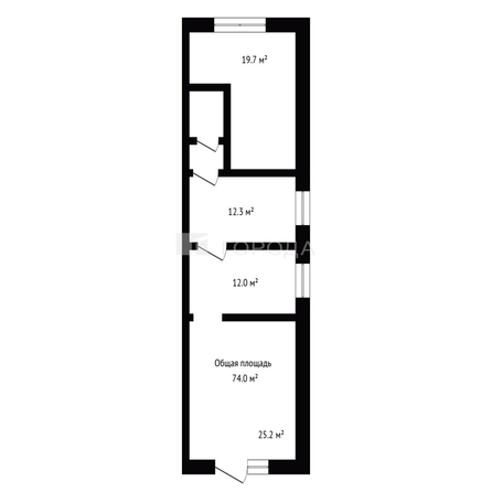 
  Сдается универсальное помещение 74 м². Фото 39.