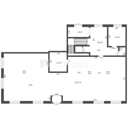 
  Сдается универсальное помещение 63 м². Фото 31.