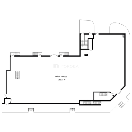 
  Сдается универсальное помещение 2320 м². Фото 22.