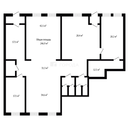 
  Сдается универсальное помещение 246.9 м². Фото 10.