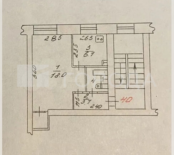 
  Продается 1-комн. квартира 31.5 м². Фото 15.